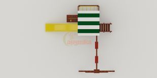 Детская площадка Савушка Мастер 5 (Махагон)