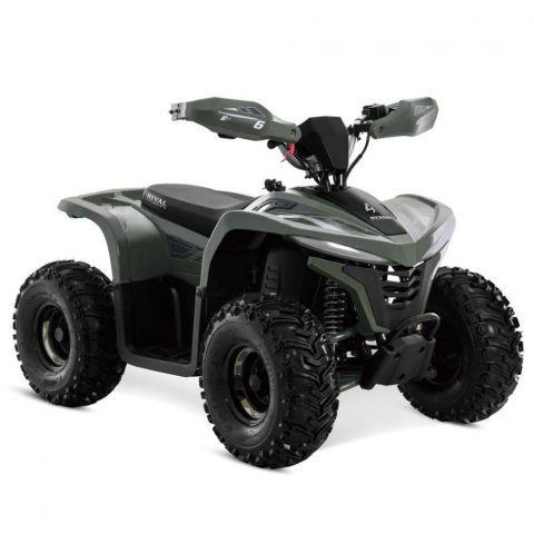 Квадроцикл детский электрический OMA Electric ELF-750 Dark green
