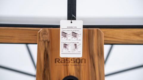 Теннисный стол влагостойкий "Rasson Premium W-760 Teak Outdoor"
