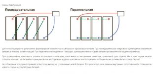 Комплект тяговых гелевых аккумуляторов RuTrike 6-DZF-12 (12V48A/H C2)