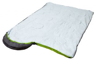 Спальный мешок ACAMPER HYGGE 2*200г/м2 (black-green)