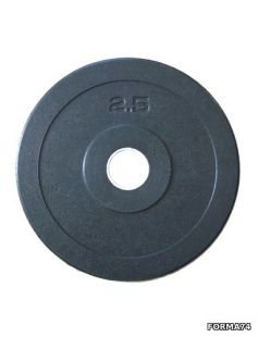 Диск бамперный 2,5 кг Forma (черный)