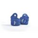 Утяжелители на запястья Reebok RAEL-11071BL Elements 1 кг синие (пара)