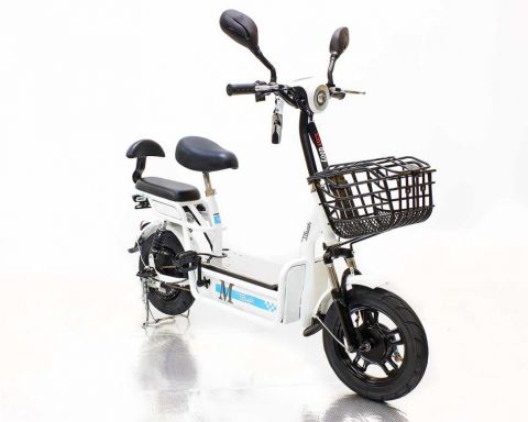 Электро мопед GreenCamel Тайфун 350 (48V 12Ah 350W) быстросъём