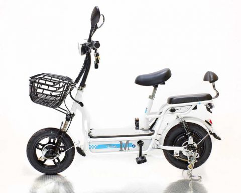 Электро мопед GreenCamel Тайфун 350 (48V 12Ah 350W) быстросъём