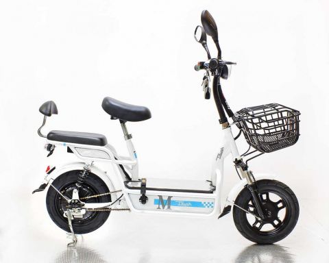 Электро мопед GreenCamel Тайфун 350 (48V 12Ah 350W) быстросъём