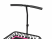 Батут UNIX Line FITNESS (130 cm) Pink