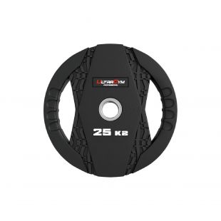 Комплект обрезиненных дисков UltraGym 1.25 - 25 кг