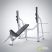 E-7042 Скамья-стойка для жима под углом вверх (Olympic Bench Incline)