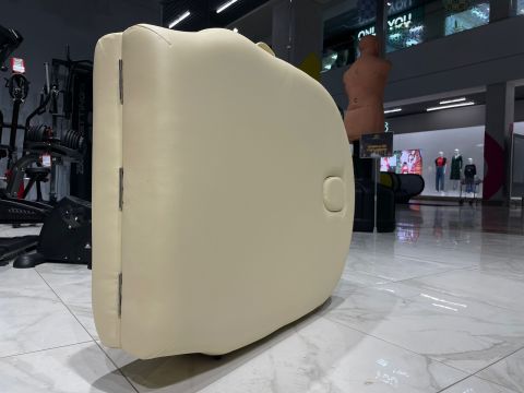 Массажный стол Restpro VIP OVAL 2 крем (Витринный экземпляр)