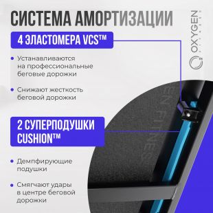 Беговая Дорожка OXYGEN FITNESS EMERALD TFT 10
