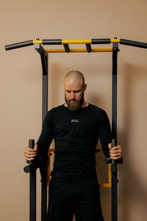 Турник+ Брусья+ Пресс Рекорд версия PRO напольная