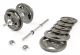 Набор гантелей металлических Хаммертон Atlas Sport 2x11,5 кг