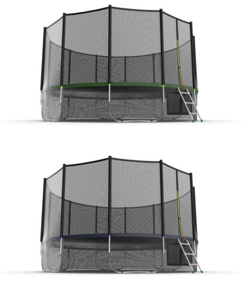 Батут Evo Jump External 16ft Lower Net (Зеленый / Синий)