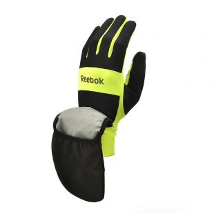 Всепогодные перчатки для бега Reebok RRGL-10133YL (размер M)
